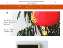 Tablet Screenshot of neweastland.com.au